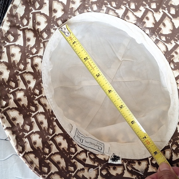 Christian Dior tan brown vintage 1970’s Dior bucket hat - Picture 12 of 12